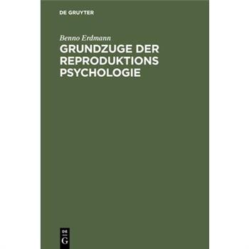 Grundzuge Der Reproduktions Psychologie