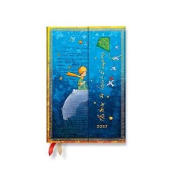 2027 Saint-Exup矇ry, the Little Prince Mini Hardcover 12-Month Daily Planner, 416pg, 80gsm by Paperblanks (Embellished Manuscripts Collection)