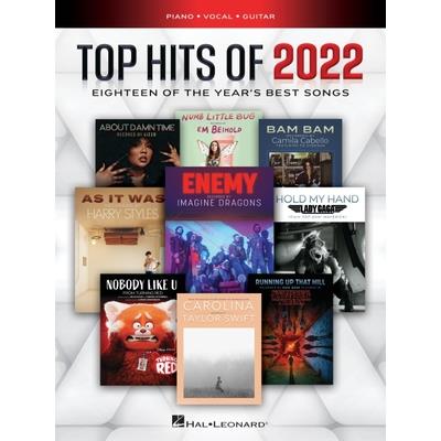 Top Hits of 2022 - Eighteen of the Year’s Best Songs Arranged for Piano/Vocal/Guitar
