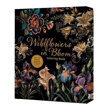 Wildflowers in Bloom Coloring Book