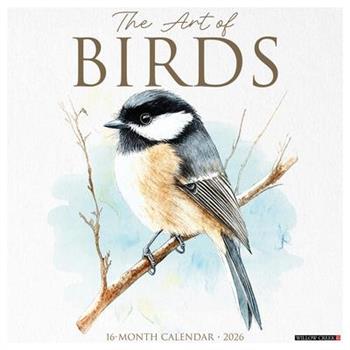 The Art of Birds 2026 12 X 12 Wall Calendar