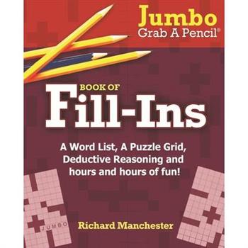 Jumbo Grab a Pencil Book of Fill-Ins