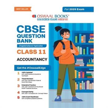 Oswaal CBSE Question Bank Class 11 Accountancy, Chapterwise and Topicwise Solved Papers For 2025 Exams
