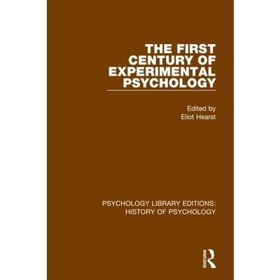The First Century of Experimental Psychology