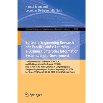 Software Engineering Research and Practice and E-Learning, E-Business, Enterprise Information Systems, and E-Government