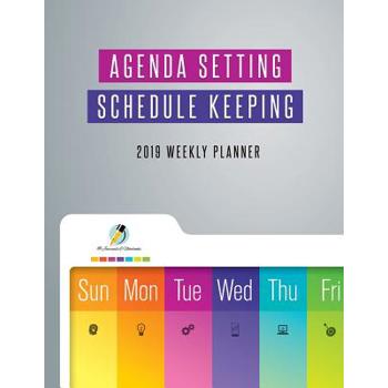 Agenda Setting Schedule Keeping 2019 Weekly Planner