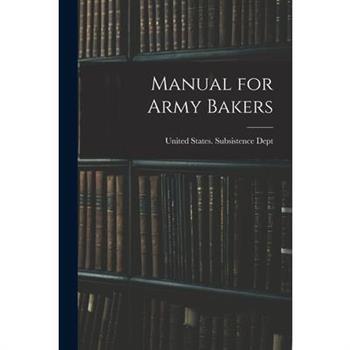 Manual for Army Bakers
