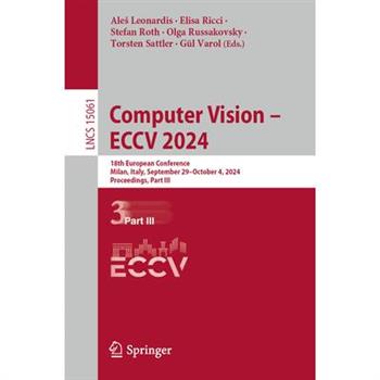 Computer Vision - Eccv 2024