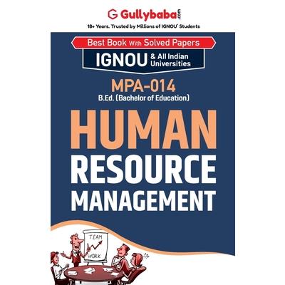 MPA-014 Human Resource Management