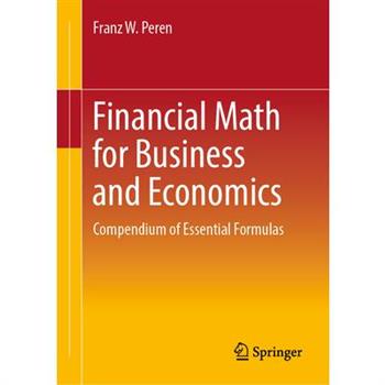 Financial Math for Business and Economics