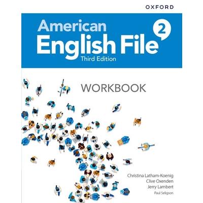 American English File 3e Workbook 2