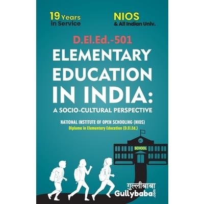 D.El.Ed.-501 Elementary Education in India