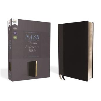 Nasb, Classic Reference Bible, Leathersoft, Black, Red Letter, 1995 Text, Comfort Print