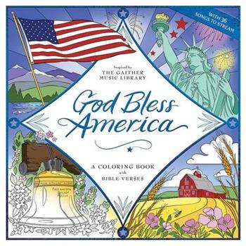 God Bless America: A Coloring Book with Bible Verses