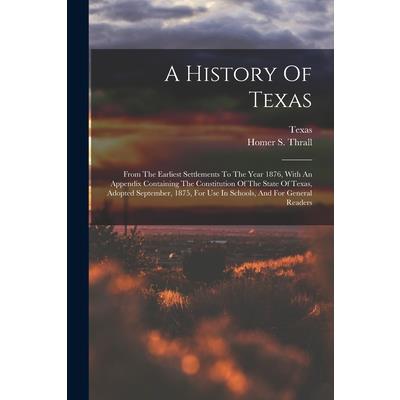A History Of Texas