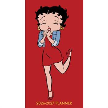 Betty Boop 2-Year 2026-27 3.5 X 6.5 Monthly Pocket Planner