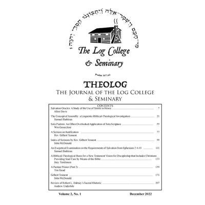 Theolog, Volume 2, Number 2