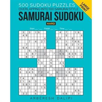 Samurai Sudoku Puzzle Book