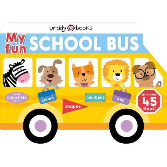My Fun School Bus Lift-the-flap