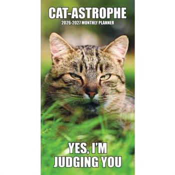 Cat-Astrophe 2-Year 2026-27 3.5 X 6.5 Monthly Pocket Planner