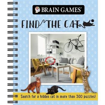 Brain Games - Find the Cat (384 Pages)