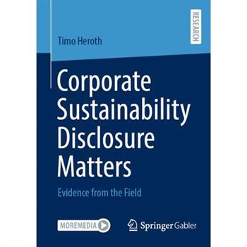 Corporate Sustainability Disclosure Matters