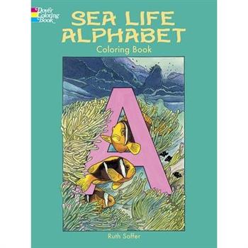 Sea Life Alphabet Coloring Book