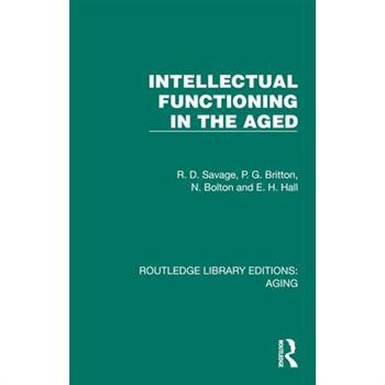 Intellectual Functioning in the Aged