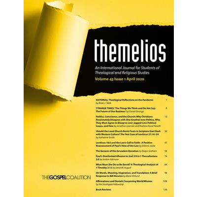 Themelios, Volume 45, Issue 1