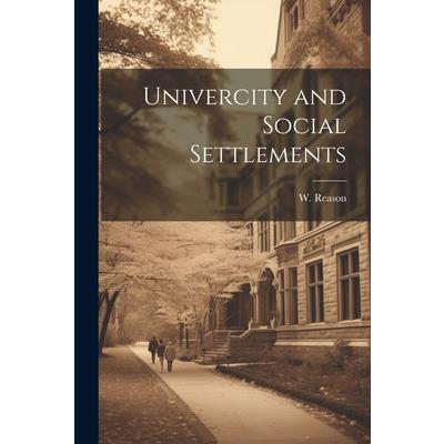 Univercity and Social Settlements