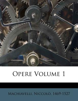 Opere Volume 1
