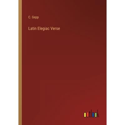 Latin Elegiac Verse