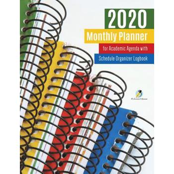 2020 Monthly Planner for Academic Agenda with Schedule Organizer Logbook