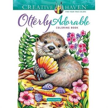Creative Haven Otterly Adorable Coloring Book