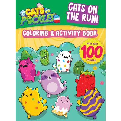 Cats on the Run! -- Coloring & Activity Book