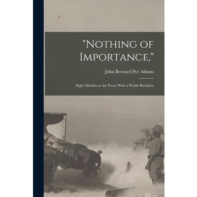 Nothing of Importance,