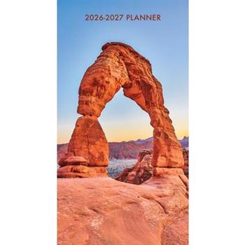 National Park 2-Year 2026-27 3.5 X 6.5 Monthly Pocket Planner