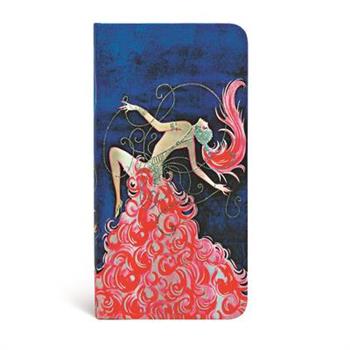 Cabaret Cabaret Slim Lined Hardcover Journal, 176pg, 85gsm by Paperblanks (Vintage Vogue)