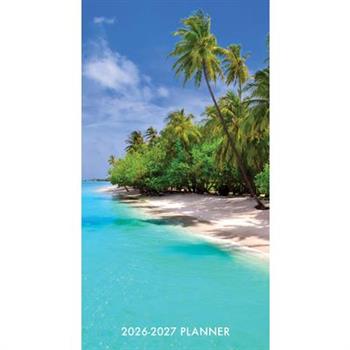 Paradise 2-Year 2026-27 3.5 X 6.5 Monthly Pocket Planner