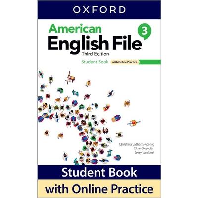 American English File Level 3 Student Book with Online Practice