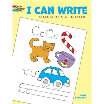 I Can Write Coloring Book