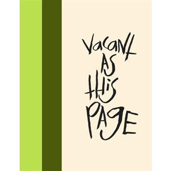 Madding Mission Vacant As This Page Jotter Book