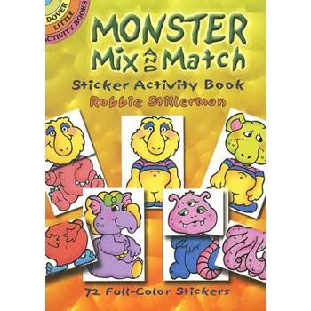 Monster Mix and Match Sticker Activity Book