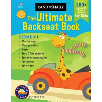 Rand McNally: The Ultimate Backseat Book 3 in 1 Kids' Activity Book