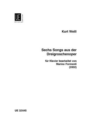 Six Songs from the Threepenny Opera Six Songs from the Threepenny Opera