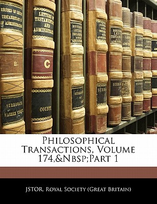 Philosophical Transactions, Volume 174, Part 1