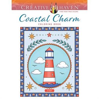 Creative Haven Coastal Charm Coloring Book
