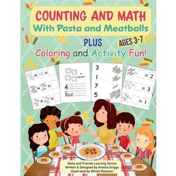 Counting and Math with Pasta and Meatballs PLUS Coloring and Activity Fun
