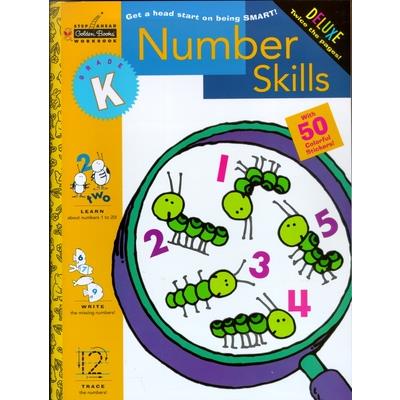 Step Ahead Deluxe Workbook: Number Skills (Grade K)