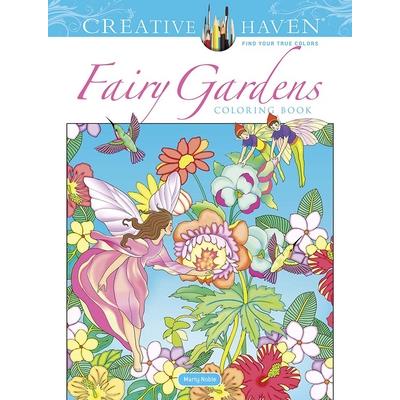 Creative Haven Fairy Gardens Coloring Book